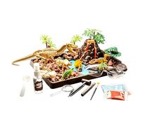 Kit de Excavación de Fósiles de Dinosaurio - Fomento de Habilidades cognitivas prácticas - Kit Científico Excavación Fósiles para Niños,Niños Y Niñas Preescolares Hogar Espacio Juegos Guarderí