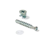 Kit de excéntricas T15 Emuca con pernos D6 para tablero 19mm