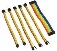 KOLINK Core Adept Braided Cable Extension Kit - Rainbow