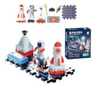 Kit de Experiencias de Circuitos Eléctricos, Juego Educativo STEM para Proyectos Científicos - Juguetes Físicos Educativos y Bloques de Construcción Interactivos para 7 a 14 Años