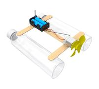 Kit De Experimentos Científicos De Madera, Catamarán Estable Interactivo - Kit Científico De Construcción De Barcos De Bricolaje Para Niños, Para Actividades Prácticas Habilidades Motoras Pensamiento