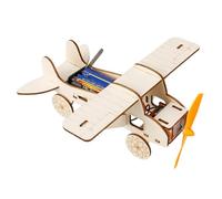 Kit De Experimentos Científicos,Juguetes Educativos Avión Eléctrico De Madera,Kit Construcción Modelos Ciencias Físicas | para Adolescentes Niñas Niños Profesores Viaje Escuela Biblioteca Aula