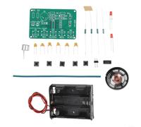 Kit de experimentos electrónicos con función de grabación de voz de 30 segundos diseñado para la práctica de soldadura y comprensión de circuitos de audio (B)