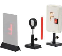 Kit De Experimentos Imágenes Lentes Convexas Con Fuente Luz Tipo F, Equipo Laboratorio Física Óptica For Medición Longitud Focal E Investigación Leyes