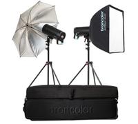 Kit de expertos Siros 400 S 2 flashes y 2 flashes - BRONCOLOR