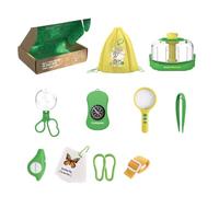 Kit de exploración genérico para,Kit de Juguetes educativos portátiles al Aire Libre Flexible Naturaleza científica con de observación Creativa Juguete Educativo g