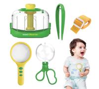 Kit De Explorador Al Aire Libre Para Niños: Prismáticos Al Aire Libre, Linterna Eléctrica, Silbato, Lupa | Juego De Ficción Educativo Juego De Juguetes Aventureros Para Niños Y Raga