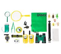 Kit de Explorador Amplio Discovery Basics EK90 para Niños, con 20 Accesorios para Desarrollar las Habilidades de Observación, Exploración y Orientación en el Terreno