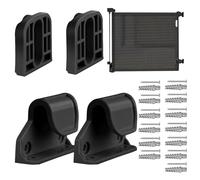 Kit de extensión de puerta para bebé - 7x5x2cm/varillas de husillo roscadas para puerta | Kit de varillas de extensión, juego de herrajes para retráctiles, pestillos, soportes, tornillos, extensiones,