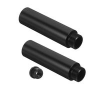 Kit de Extensión de Soporte de Micrófono Negro, 1 Juego | Metal, Instalación Sencilla y Diseño Robusto, Adaptador para Soporte de Micrófono Grabación y Streaming