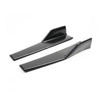 Kit De Extensión Faldón Lateral 45 Cm para VW para Arteon para CC 2017-2020, Protector Carrocería, Moldura Alerón Faldones Laterales Coche(Negro Brillante)