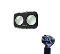 Kit de extensión gran angular y lente macro de primer plano, compatible con la cámara cardán de mano DJI Osmo Pocket 4P, juego de filtros ópticos multicapa (10X)