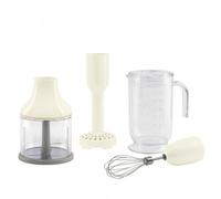 SMEG HBAC11CR Juego de Accesorios de 4 Piezas para batidoras de Mano, Plastic