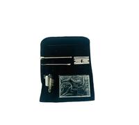 Kit de extracción con tubos, espejo, cuchillo, dosificador y cuchara de piel, 6 piezas - tubo de extracción dosificador, bala nasal