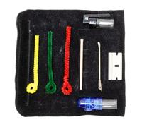 Kit de extracción con tubos, espejo, cuchillo, dosificador y cuchara grande - Tubo de extracción de tubos nasales