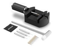 Kit de extracción de eslabones de reloj, kit de herramientas de ajuste de reloj, herramienta de tamaño de correa de reloj para ajuste de pulsera, herramienta de extracción de correa de pasador de