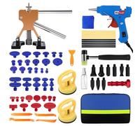 Kit de Extractor de Abolladuras de Coche, 70 Piezas sin Pintura con Ventosa