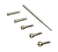 Kit de extractor de engranajes fijos plateados, caja de 20 cm | Eficiente extracción de rodamientos, 5 extractores incluidos, construcción de aleación, acabado plateado