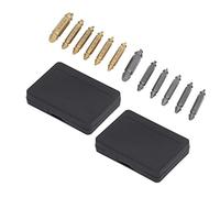 Kit de extractor de tornillos dañados de alta dureza, herramienta de extracción de 12 piezas para tornillos rebeldes