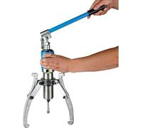 Kit de extractor hidráulico, máquina de dibujo de tubos de aceite de bomba 3 en 1, extractor de polea de cigüeñal con separador de tracción de rodamientos de rueda ajustable de 2 o 3 mordazas