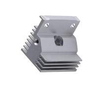 Kit de extremo caliente de bloque calefactor, reemplazo de extremo caliente de extrusora | Kit de bloque de accesorios de impresora estables | Kit de boquillas de aleación de aluminio mejora su