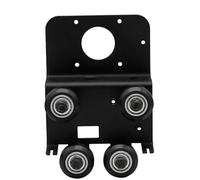 Kit de extrusión de carrera corta mejorado for Ender 3, extrusor alimentador de accionamiento, kit de polea de extremo caliente Compatible con impresora CR10 Ender-3 Ender-5 extrusión MK8(With wheels)