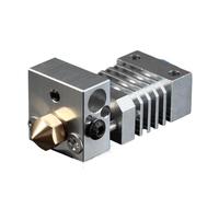 Kit de extrusor de hotend de Metal CR10 con Freno de Calor de Titanio Flexible for Impresora 3D CR-10 CR-10S Micro Swiss(24V Set1)