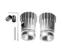 Kit de extrusora de doble engranaje de 17 dientes para Prusa para MK2 para MK2S para MK2.5 para MK3 para MK3S para impresoras 3D Sistema de entrega de filamento consistente
