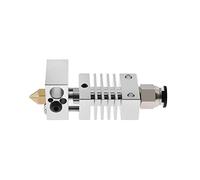 Kit de extrusora Hotend, extrusión V6 de Larga Distancia, 12V/24V, 50W, Cabeza en J, Garganta de Rotura de Calor de 1,75mm for Impresora 3D Ender 3 CR10 CR-10S (Color : Without Cable)