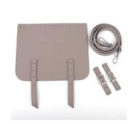 Kit de Fabricación de Bolsos de Cuero DIY Juego de bolsos de cuero de 3 uds., funda de bolso de hombro de ganchillo con agujeros, correa de bolso ajustable for accesorios de bolso de mujer DIY 22 (Co