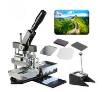 Kit de fabricación de imanes para nevera, 2 en 1 con consumibles y cortador de papel para imanes de metal grandes e insignias de personajes