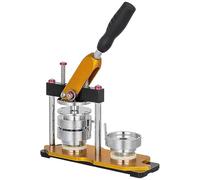 Kit de fabricación de insignias, máquina para hacer imanes, máquina para hacer botones, máquina de prensa, cortador de círculos, adecuado para manualidades de padres e hijos, actividades escolares