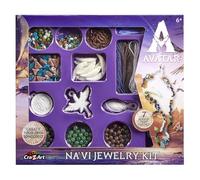 Kit de fabricación de joyas Avatar Na'vi de CRA-Z-Art, haz tus propias pulseras, collares y cordón de canción, cuentas, abalorios, hilos y pinturas, kit de manualidades creativo para niños a partir de