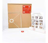 Kit de fabricación de pantalla cuadrada redondeada de 30 cm