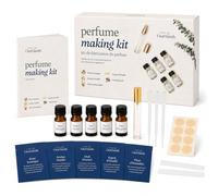 Kit de fabricación de perfume de OurHands - Crea tu propio perfume distintivo con 5 aceites aromáticos de primera calidad, alcohol de perfume y atomizador de vidrio reutilizable