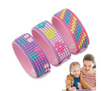 Kit de fabricación de pulseras para niñas, kit de fabricación de pulseras | Fabricante de pulseras de la amistad | Juguetes de manualidades de bricolaje para niñas y niños de 6 a 12 años de edad