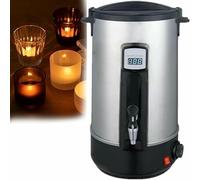 Kit de fabricación de velas con derretidor eléctrico de cera y control de temperatura, carga rápida para producción a granel, ideal para negocios de velas y jabones