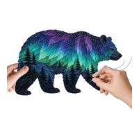 Kit De Fauna Salvaje Auroras Boreales Tela Precortada Estilo Natural
