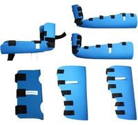 Kit de férula for fractura de extremidades, juego de férula fija multifuncional for brazo de pierna, proporciona soporte for hombro y brazo de pierna for ortopedia, rehabilitación postoperatoria