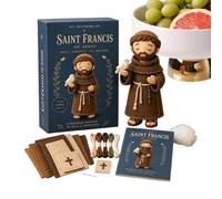 Kit de fieltro con aguja Decoración para el hogar Jesús y Virgen María