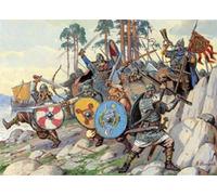 KIT DE FIGURAS DE ACCIÓN MILITAR ZVEZDA VIKINGOS MODELISMO ESCALA 1:72