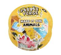 MGA's Miniverse - Make It Mini Animals Mini Coleccionables, Miniaturas, DIY, Manualidades, Juego de Resina, Réplica de Animales, Réplica de Hábitats, NO Comestible, Coleccionistas, Regalos, 8+