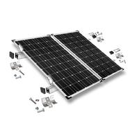 Kit de fijación de módulo solar con abrazaderas trapezoidales para techo de...