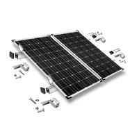 Kit de fijación de módulo solar con gancho de techo ajustable en 3...