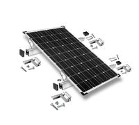 Kit de fijación de módulo solar con gancho de techo ajustable en 3...