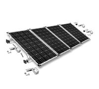 Kit de fijación de módulo solar con gancho de techo ajustable en 3 posiciones...
