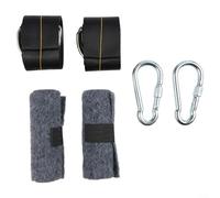 Kit de fijación para columpio montado en árbol con 2 correas reforzadas de 150 x 5 cm para una instalación rápida o de la silla, no necesita herramientas