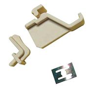 Kit de fijación resistencia original Horno microondas 481231038995, W10909479 Whirlpool Horno microondas 481231038995, W10909479 Whirlpool