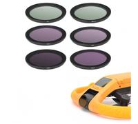 Kit de filtro 6 en 1 compatible con HOVERAir Aqua Drone, UV CPL ND8 ND16 ND32 ND64 juego de lentes para disparos aéreos completos