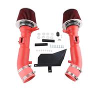Kit De Filtro Admisión Aire Frío Alto Flujo Para Nissan 370Z 40th Para Base Para Nismo Para Sport Para Touring 3.7L 2009-2016 Tubo De Entrada De Aire(Red Filter Pipe)
